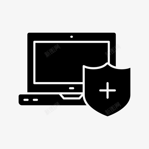 添加防火墙防病毒gylphsvg_新图网 https://ixintu.com 添加 防火墙 笔记本 电脑 防病毒 防护罩