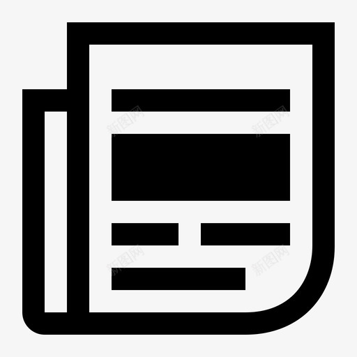 报纸广告头版svg_新图网 https://ixintu.com 报纸广告 头版 报道