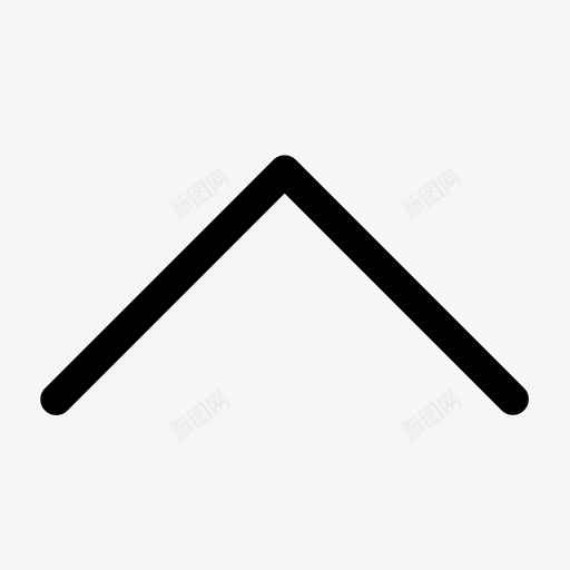 收起上箭头向上线性svg_新图网 https://ixintu.com 收起 箭头 向上 线性