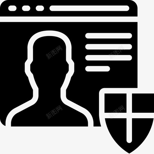 受保护的配置文件数据保护svg_新图网 https://ixintu.com 保护 配置文件 数据