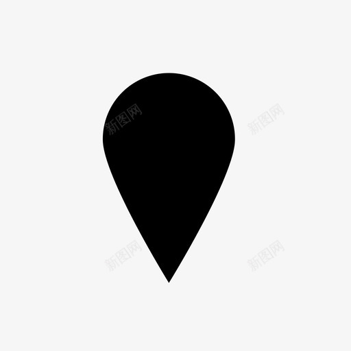 地图图钉这里位置svg_新图网 https://ixintu.com 地图 图钉 这里 位置 导航 路线 日常 标准化 轮廓
