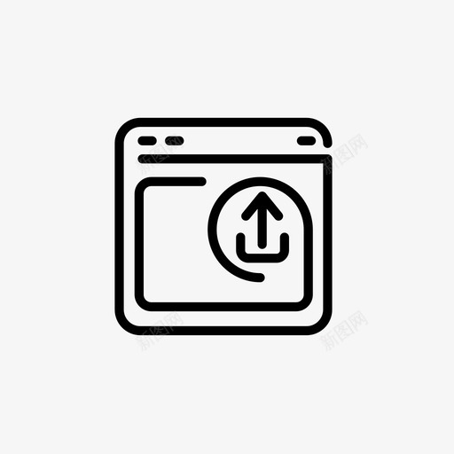 网页表格上传svg_新图网 https://ixintu.com 网页 表格 上传 商务 市场营销