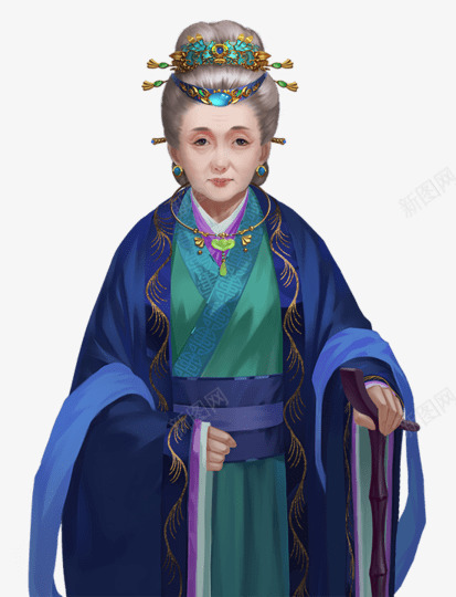 大户人家老奶奶png免抠素材_新图网 https://ixintu.com 人家 大户 老奶奶 老婆婆卡通