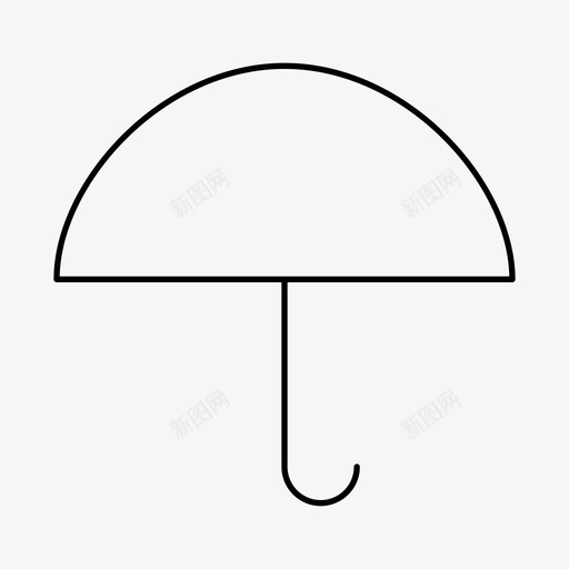 伞雨雨季svg_新图网 https://ixintu.com 伞雨 雨季 冬季 艺术设计 大纲 网页设计