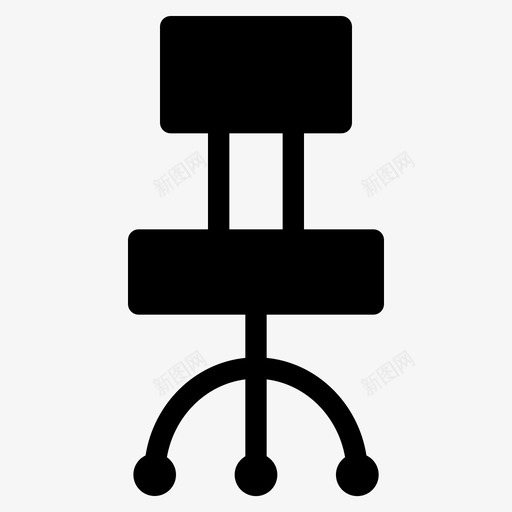 椅子家具办公室svg_新图网 https://ixintu.com 椅子 家具 办公室 学校 书房 教育 用品