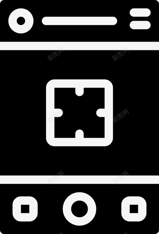 取景器体验移动svg_新图网 https://ixintu.com 用户 移动 体验 取景器