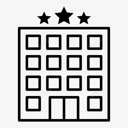酒店酒店大楼酒店标牌svg_新图网 https://ixintu.com 酒店 大楼 标牌 豪华
