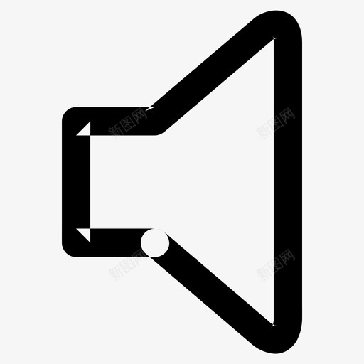 音量音频音乐svg_新图网 https://ixintu.com 音量 音频 音乐 音乐声 声音 扬声器 基本 图标 所有 尺寸
