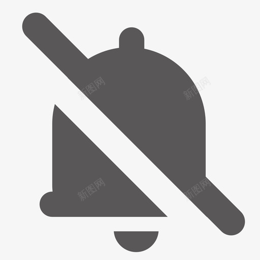 消息免打扰svg_新图网 https://ixintu.com 消息 打扰