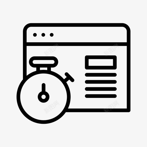 速度页面浏览器搜索引擎优化svg_新图网 https://ixintu.com 速度 页面 浏览器 搜索引擎 优化 网站