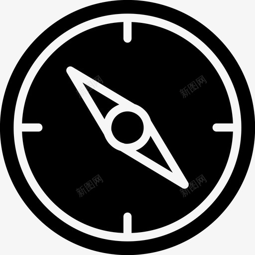 指南针方向东svg_新图网 https://ixintu.com 指南针 方向东 向东 导航