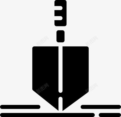 泥铲农业挖掘svg_新图网 https://ixintu.com 耕作 泥铲 农业 挖掘 农场 固体
