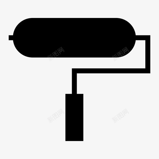 画笔滚筒画笔网页设计svg_新图网 https://ixintu.com 画笔 滚筒 网页 设计开发 用户界面 图标
