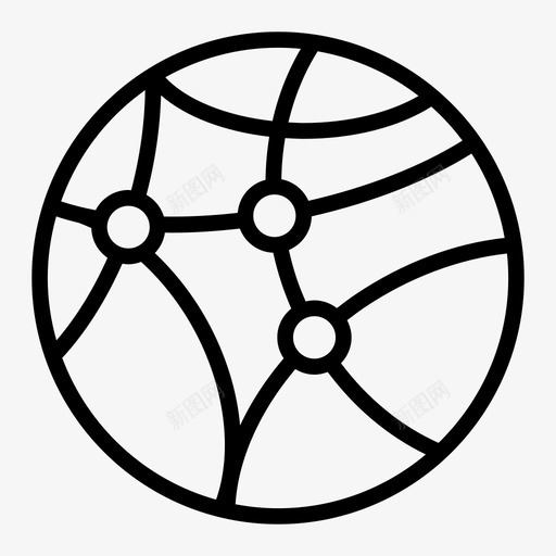 连接全球通讯全球svg_新图网 https://ixintu.com 全球 连接 全球通 通讯 全球网 网络 世界