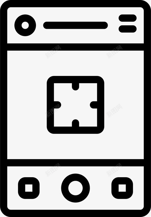 取景器体验移动svg_新图网 https://ixintu.com 用户 体验 移动 取景器 大纲