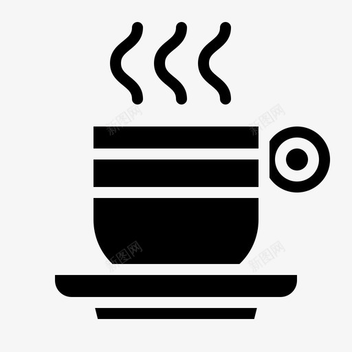 热水咖啡杯子svg_新图网 https://ixintu.com 热水 咖啡 咖啡杯 杯子 马克 杯酒 酒店 客房服务
