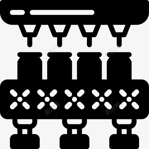瓶子制造工厂工业svg_新图网 https://ixintu.com 瓶子 制造 工业 工厂 机器 固体