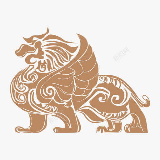 貔貅svg_新图网 https://ixintu.com 貔貅