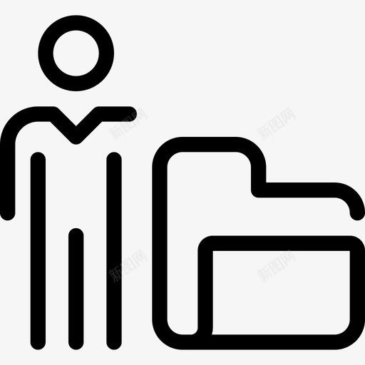 数据管理归档业务svg_新图网 https://ixintu.com 数据管理 文档 文件夹 归档 业务