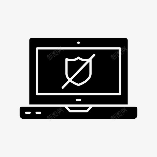 blockshild防病毒gylphsvg_新图网 https://ixintu.com 防病毒 保险 笔记本 电脑
