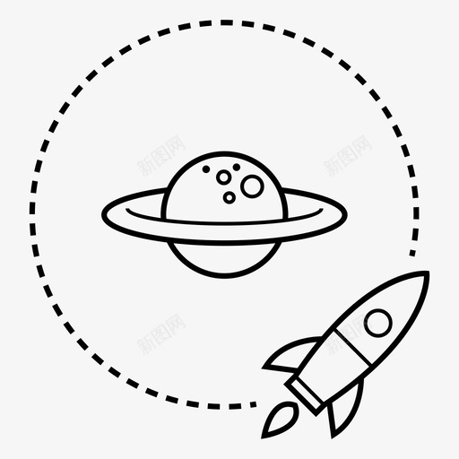 火箭轨道检查猎户座svg_新图网 https://ixintu.com 火箭 轨道 检查 猎户 行星 土星 太空 宇宙飞船 科学