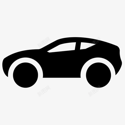 suv轿车豪华suvsvg_新图网 https://ixintu.com 汽车 轿车 豪华 乘用 用车 车辆 字形 矢量 矢量图 图标