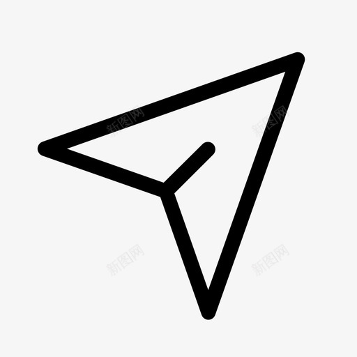 发送信息折纸svg_新图网 https://ixintu.com 发送 信息 折纸 纸张 飞机 接口