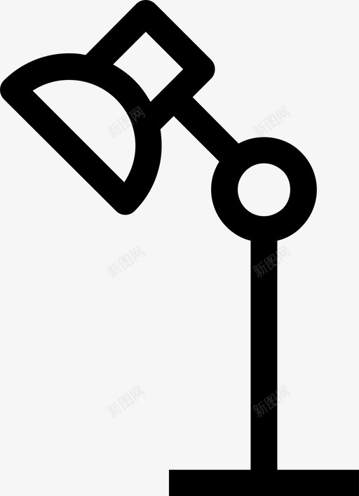 台灯内部灯svg_新图网 https://ixintu.com 台灯 内部