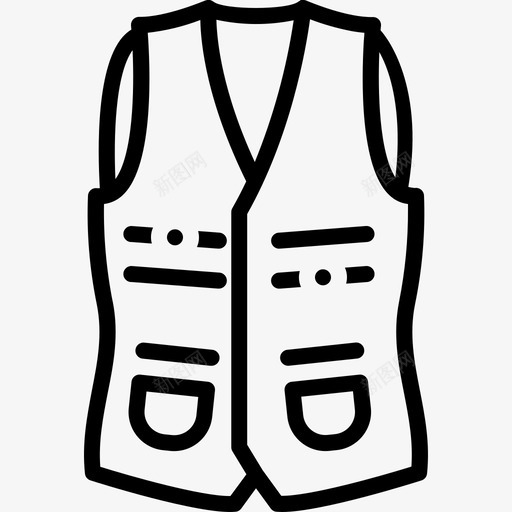 背心衣服夹克svg_新图网 https://ixintu.com 背心 衣服 夹克 救援 安全