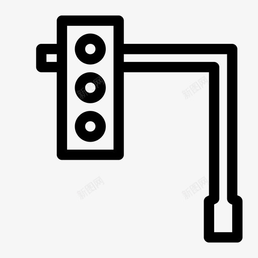 红绿灯导航道路svg_新图网 https://ixintu.com 红绿灯 导航 道路 信号灯