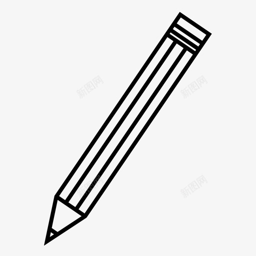 设计绘画铅笔svg_新图网 https://ixintu.com 设计 绘画 铅笔 学校