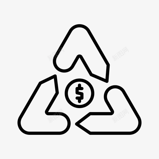 转账金融投资svg_新图网 https://ixintu.com 转账 支付 系统 金融投资 货币
