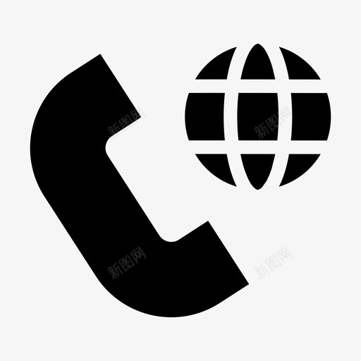 呼叫国际全球国际呼叫svg_新图网 https://ixintu.com 呼叫 国际 全球 互联网 新闻 硬件 设备 字形