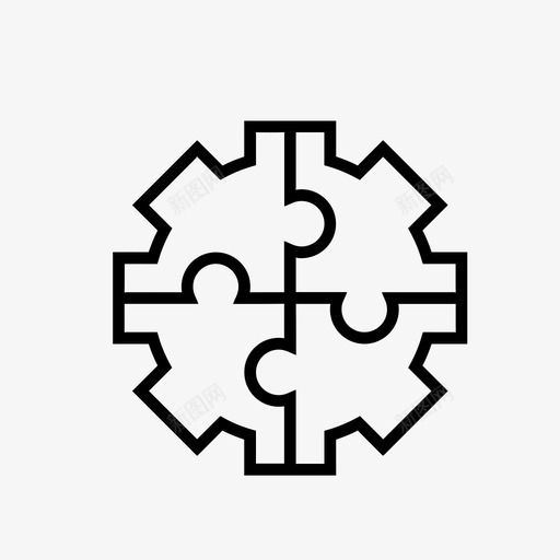 全渠道解决方案svg_新图网 https://ixintu.com 渠道 解决方案