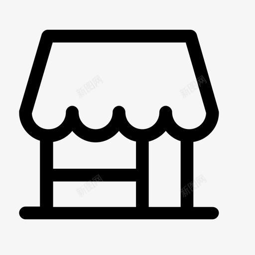 无人超市svg_新图网 https://ixintu.com 停止营业 无人 超市