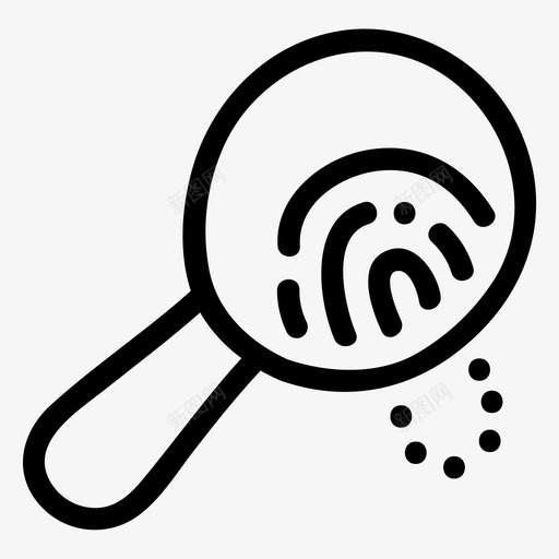 放大镜目镜手持式镜片svg_新图网 https://ixintu.com 放大镜 目镜 手持 镜片