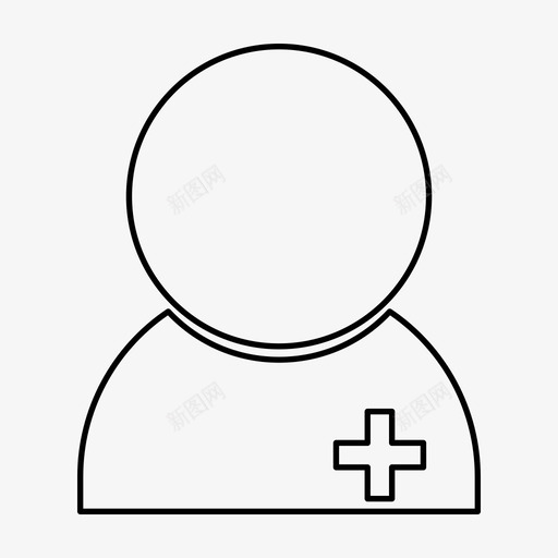 医生护士护理人员svg_新图网 https://ixintu.com 医生 护士 护理 人员 专业 营销 广告 图标