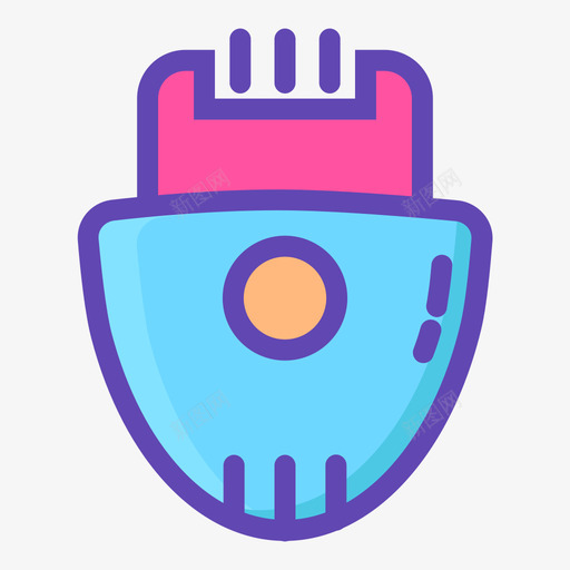 洗脸仪svg_新图网 https://ixintu.com 洗脸