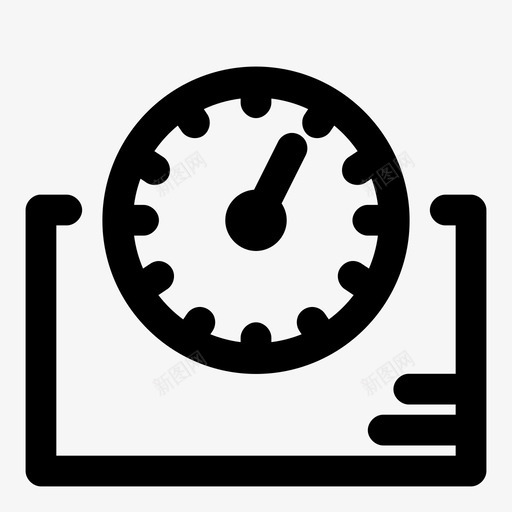 计时牌闹钟门卫svg_新图网 https://ixintu.com 计时 闹钟 门卫
