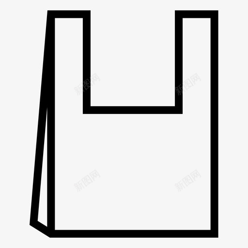 塑料袋子行李svg_新图网 https://ixintu.com 塑料袋 行李 塑料 袋子