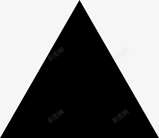 三角形几何体形状svg_新图网 https://ixintu.com 三角形 几何体 形状