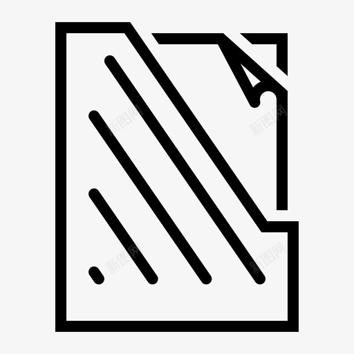 文件夹文件夹持器svg_新图网 https://ixintu.com 文件夹 文件 夹持 办公室 办公设备