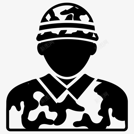 军事战斗机士兵svg_新图网 https://ixintu.com 军事 战斗机 士兵 小队 特警 职业 字形 矢量 矢量图 图标
