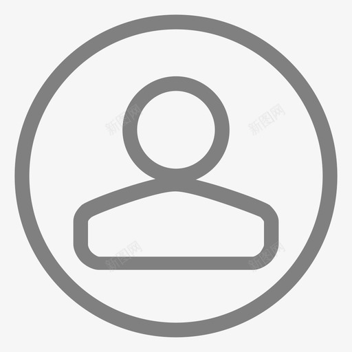个人中心未选中svg_新图网 https://ixintu.com 个人 中心 选中 底部