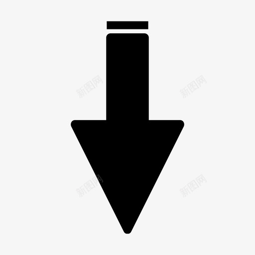 向下箭头下载下降svg_新图网 https://ixintu.com 向下 箭头 下载 下降 保存 上载 网页 设计开发 用户界面 字形 图标