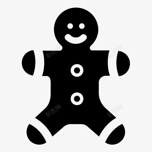 姜饼干圣诞节伙计svg_新图网 https://ixintu.com 姜饼干 饼干 圣诞节 伙计 甜心