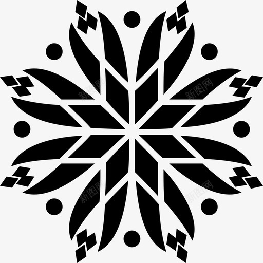 华丽的花装饰礼物svg_新图网 https://ixintu.com 华丽 装饰 礼物 花环