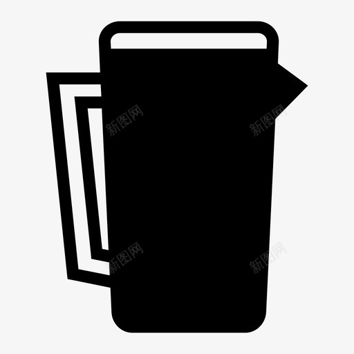茶壶咖啡饮用水svg_新图网 https://ixintu.com 茶壶 咖啡 饮用水 水壶