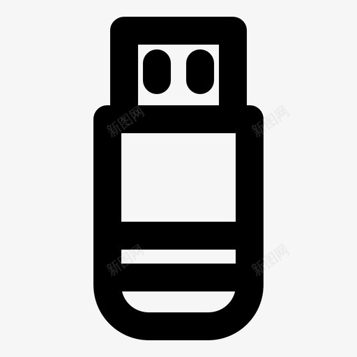 pendrive卡数据svg_新图网 https://ixintu.com 数据 存储