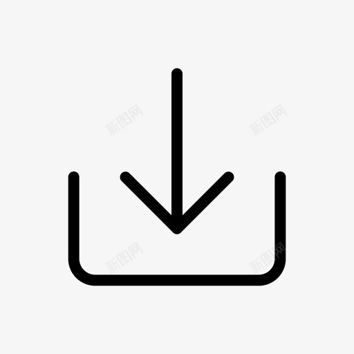 保存下载uisvg_新图网 https://ixintu.com 保存 下载 用户界面 大纲